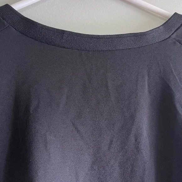 Zara Black Sheer Overlay Top - Picture 6 of 7
